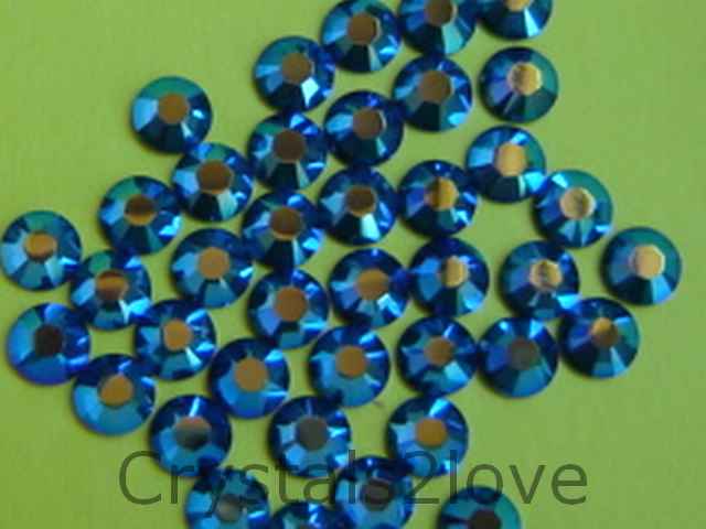 144 pieces  12ss CAPRI BLUE AB Swarovski Rhinestone