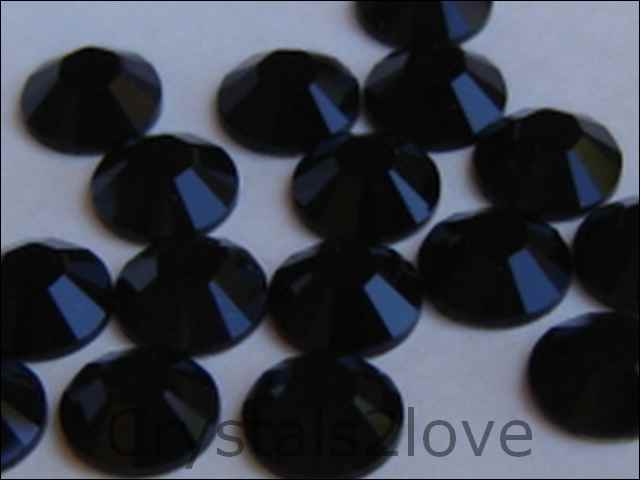 144 pieces 7ss JET BLACK Preciosa Maxima Rhinestones