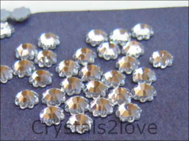 72 pieces 20ss CRYSTAL Swarovski Flower Shape HOTFIX 2728 Rhinestones