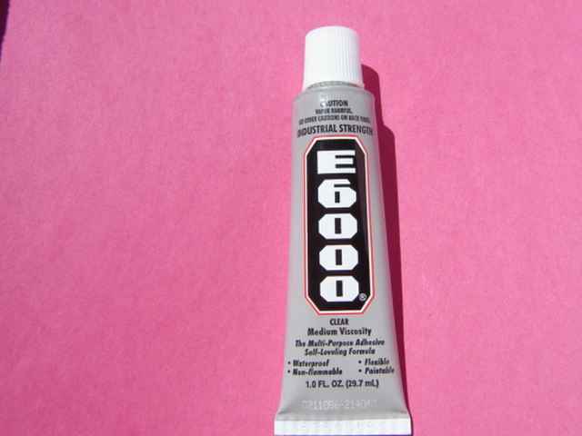 Rhinestone Adhesive Glue E6000 1 oz