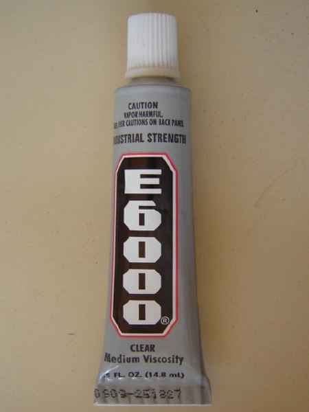 Rhinestone Adhesive Glue E6000 0.5 oz