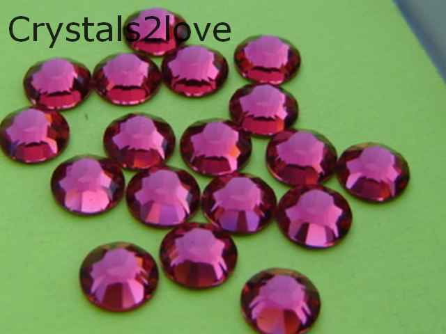 144 pieces 7ss INDIAN PINK Preciosa Maxima Rhinestones