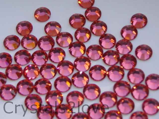 72 pieces 20ss PADPARADSCHA Swarovski HOTFIX Rhinestones