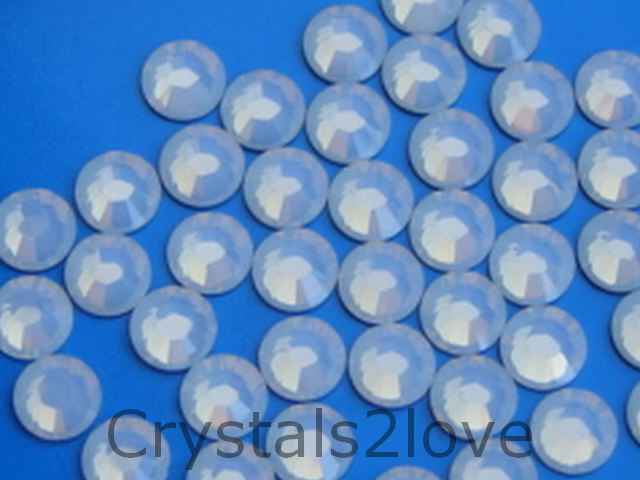 72 pieces 20ss WHITE OPAL Swarovski HOTFIX Rhinestones
